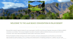 Desktop Screenshot of convention.seaoc.org