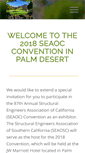 Mobile Screenshot of convention.seaoc.org